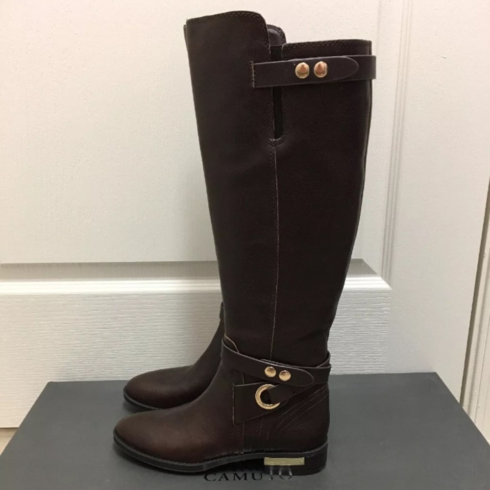 Vince Camuto Brown Prini boots